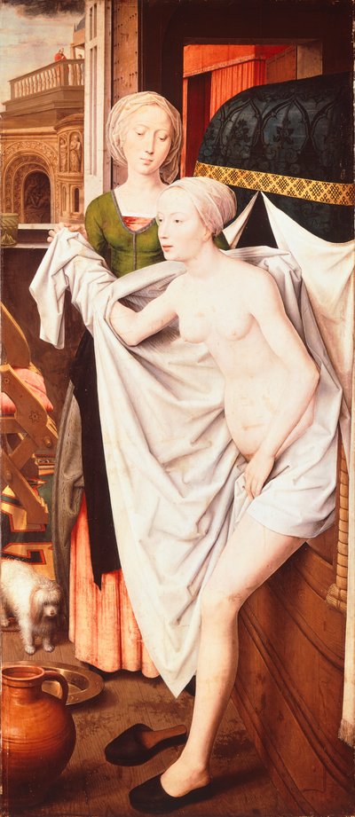 Betsabea al bagno da Hans Memling