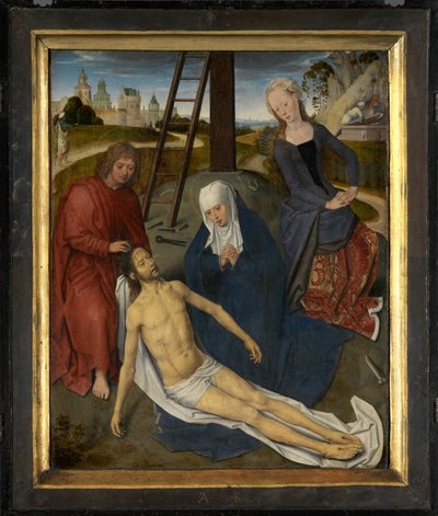 Pannello centrale del Trittico di Adriaan Reins da Hans Memling