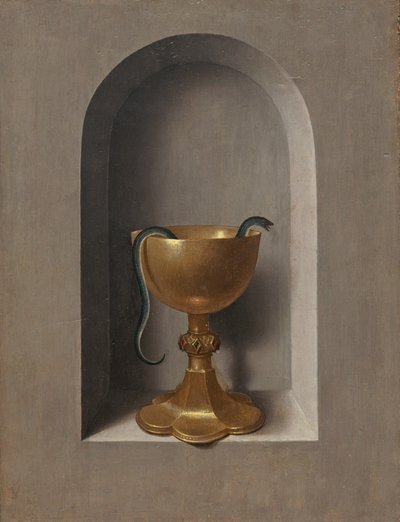 Calice di San Giovanni Evangelista da Hans Memling