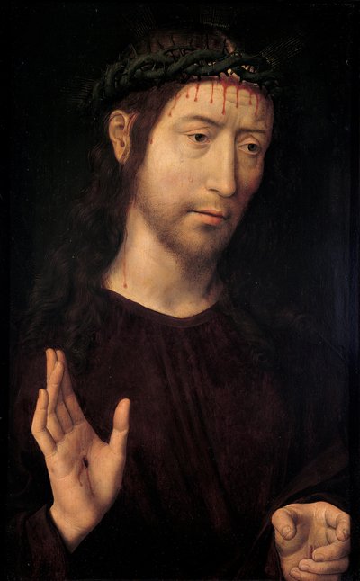 Cristo benedicente da Hans Memling