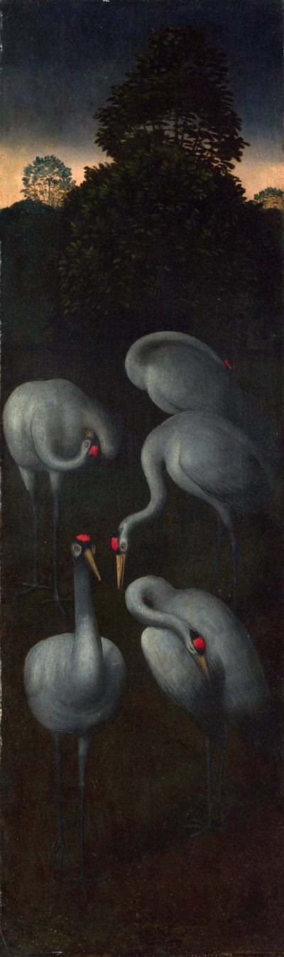 Gru Il retro di un pannello di un trittico, c. 1480 da Hans Memling