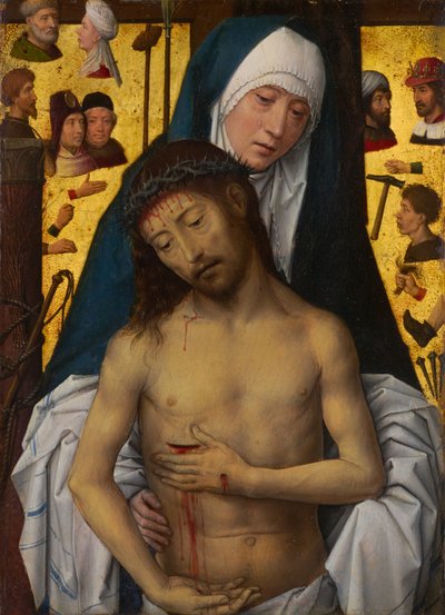 La vergine Maria mostra l