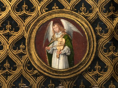 (dettaglio) del Reliquiario di Santa Orsola da Hans Memling
