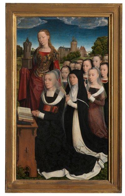Trittico di Willem Moreel (dettaglio) da Hans Memling