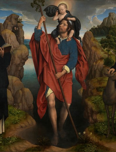 (dettaglio) Trittico di Willem Moreel da Hans Memling