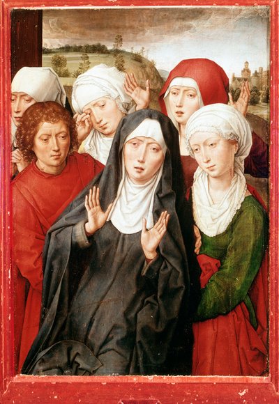 Dittico di Granada: “Le pie donne e San Giovanni evangelista” Dipinto di Hans Memling (1435/40-1494) XV secolo Dim. 51x36.5 cm Granada, Cappella Reale da Hans Memling