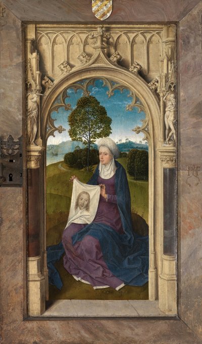 Pannello Esterno del Trittico di Jan Floreins da Hans Memling