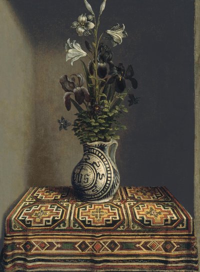Fiori in una brocca da Hans Memling