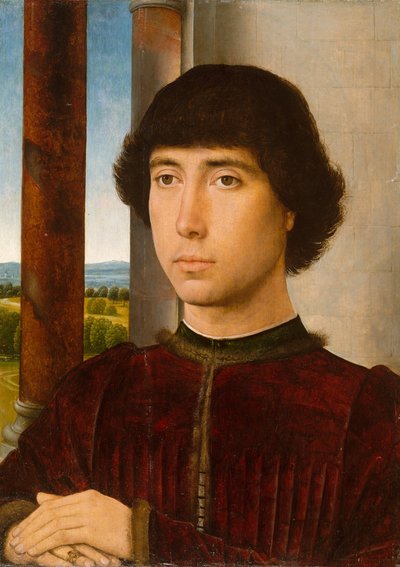 Ritratto di un giovane uomo, ca. 1472-75 da Hans Memling