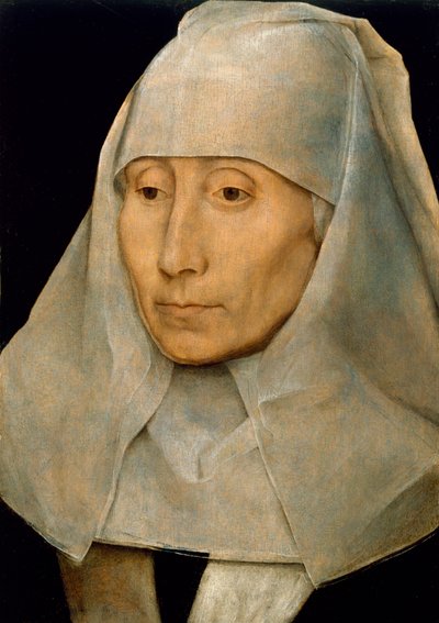 Ritratto di una vecchia, 1468-70 da Hans Memling