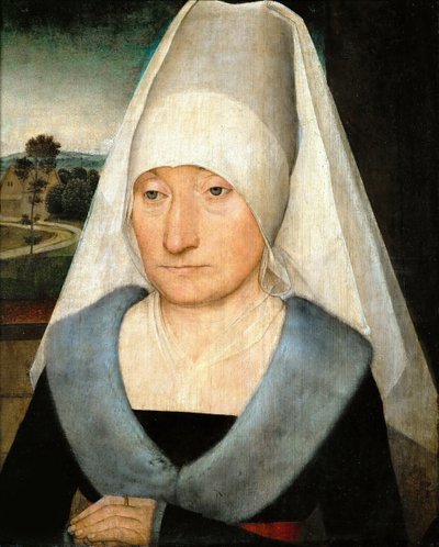 Ritratto di una vecchia donna da Hans Memling