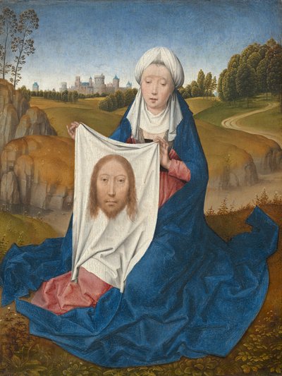 Santa Veronica (recto) da Hans Memling