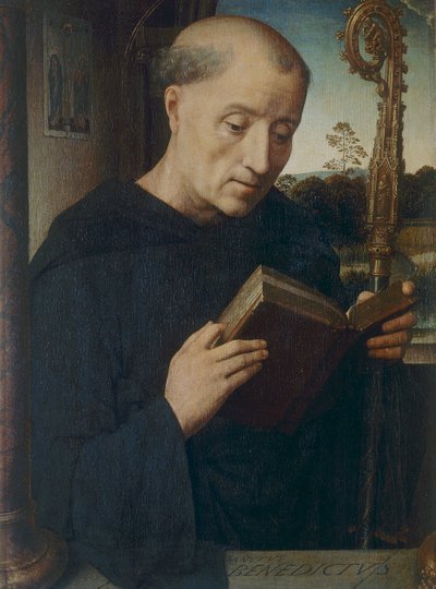San Benedetto, 1487 da Hans Memling