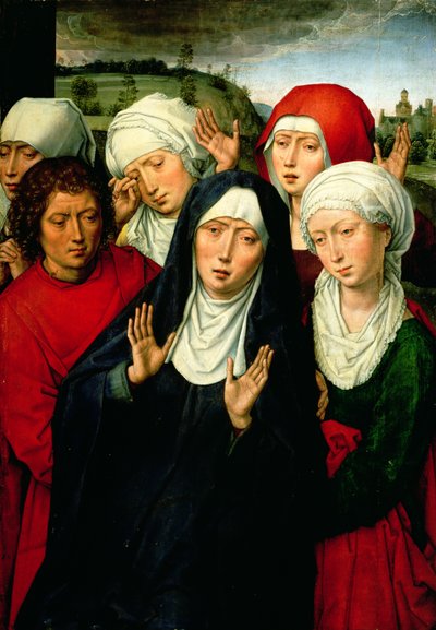 Le Sante Donne, pannello destro del Dittico della Deposizione, c.1492-94 da Hans Memling