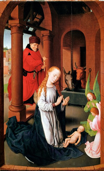 La Natività. Pannello sinistro del Trittico dell