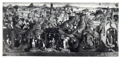 Le Sette Gioie della Vergine, 1480 da Hans Memling