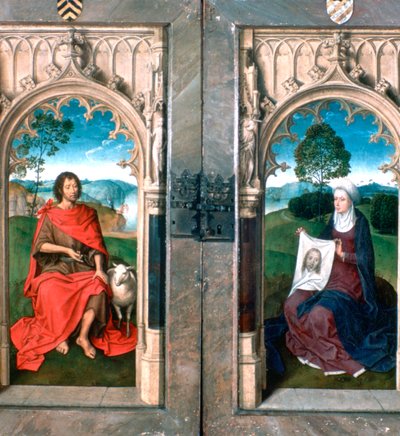 Trittico di Jan Florain, 1479 da Hans Memling