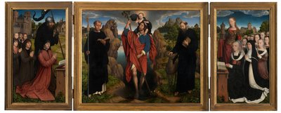 Trittico di Willem Moreel da Hans Memling