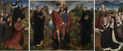 Trittico di Willem Moreel, 1484 da Hans Memling