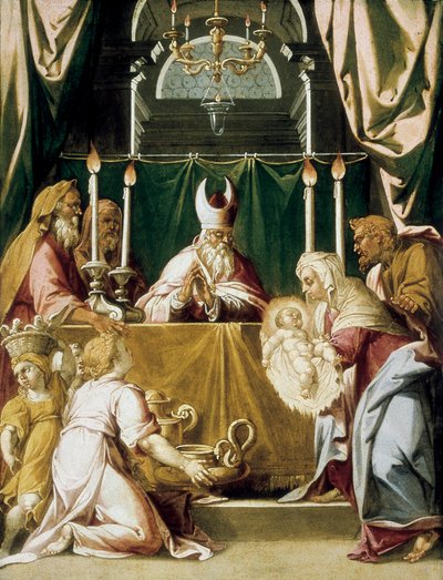 La Presentazione al Tempio da Hans Muelich or Mielich