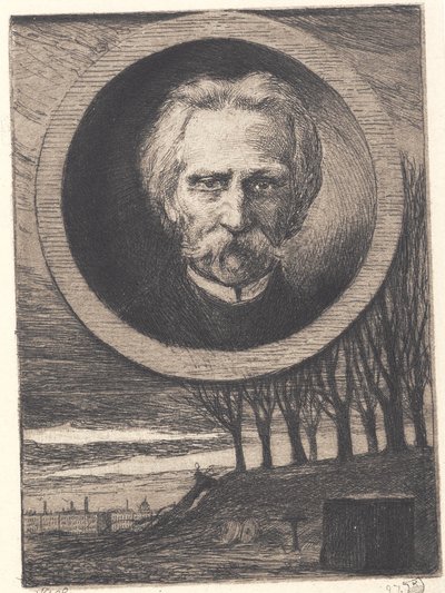 Ritratto del poeta Kaalund da Hans Nikolaj Hansen