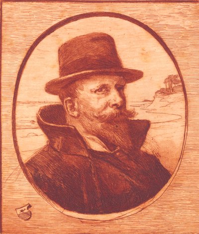 "Autoritratto" da Hans Nikolaj Hansen