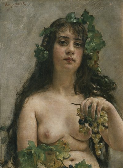 Ragazza dello champagne da Hans Olaf Heyerdahl