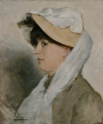 Ritratto di una donna da Hans Olaf Heyerdahl