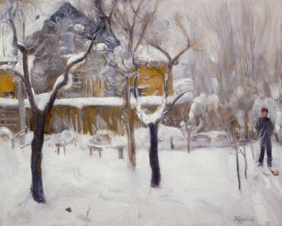 Paesaggio invernale da Hans Olaf Heyerdahl