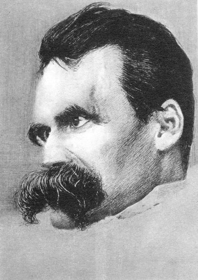 Friedrich Wilhelm Nietzsche, filosofo e scrittore tedesco da Hans Olde