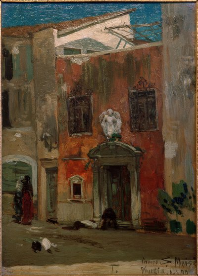 H.P.Feddersen il Giovane, Campo S. Moisè, Venezia da Hans Peter Feddersen der Jüngere