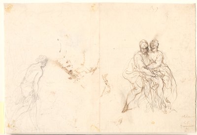 Studio di varie figure da Hans Rottenhammer