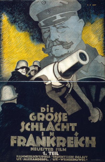 Poster per il film della Prima Guerra Mondiale 