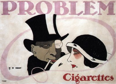 Sigarette Problema, 1912 da Hans Rudi Erdt