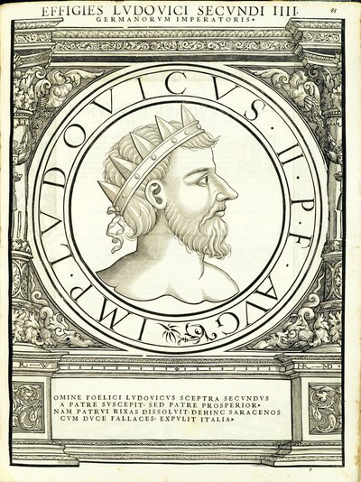 Ludovico II, illustrazione da 