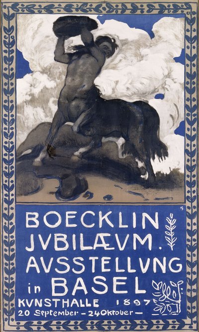 Boecklin Giubileo, 1897 da Hans Sandreuter