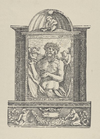 Ecce Homo, Uomo dei dolori da Hans Schäufelein the Elder
