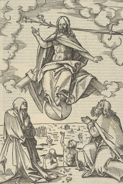 Il Giudizio Universale, da Speculum passionis domini nostri Ihesu Christi da Hans Schäufelein the Elder