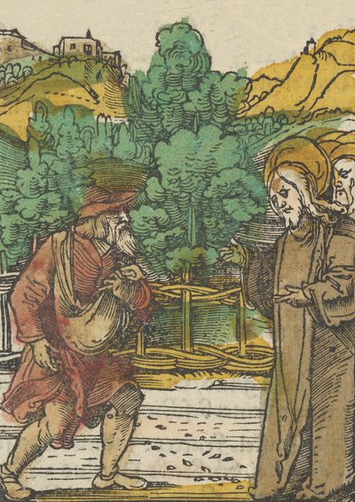 La parabola del seminatore, da Das Plenarium, 1517 da Hans Schäufelein the Elder