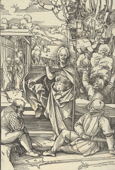 La Resurrezione, da Speculum passionis domini nostri Ihesu Christi da Hans Schäufelein the Elder
