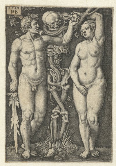 Adamo ed Eva e la Morte da Hans Sebald Beham
