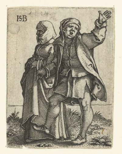 Coppia di contadini da Hans Sebald Beham