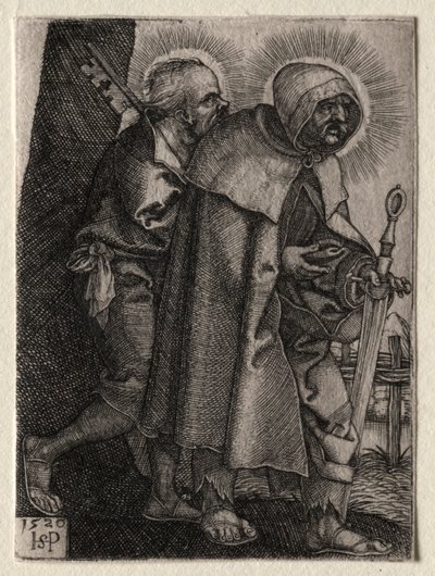 Cristo e gli Apostoli: San Pietro e San Paolo da Hans Sebald Beham