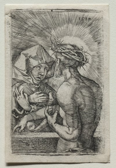 Cristo e la Vergine da Hans Sebald Beham