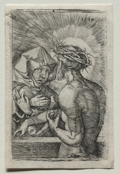 Cristo e la Vergine, 1519 da Hans Sebald Beham