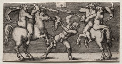 Combattimento di Tre Uomini da Hans Sebald Beham