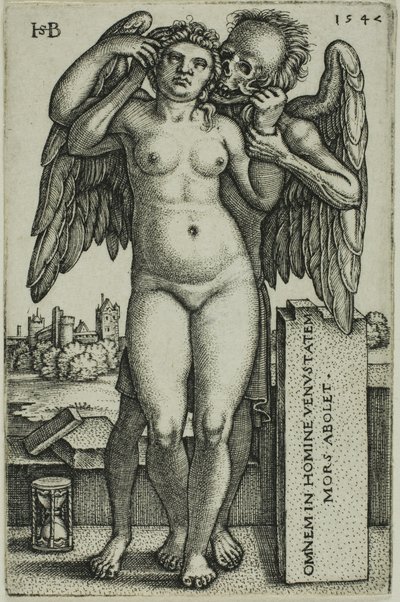 La morte e la fanciulla da Hans Sebald Beham