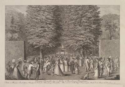Contadini festanti (Maggio e giugno) da Hans Sebald Beham