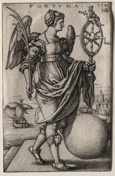 Fortuna, 1541 da Hans Sebald Beham