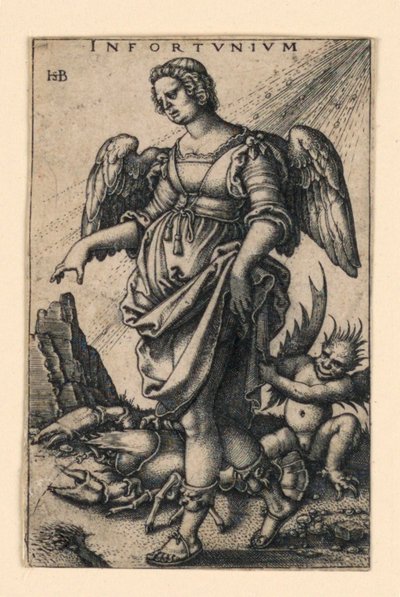 Infortunium (Sfortuna) da Hans Sebald Beham
